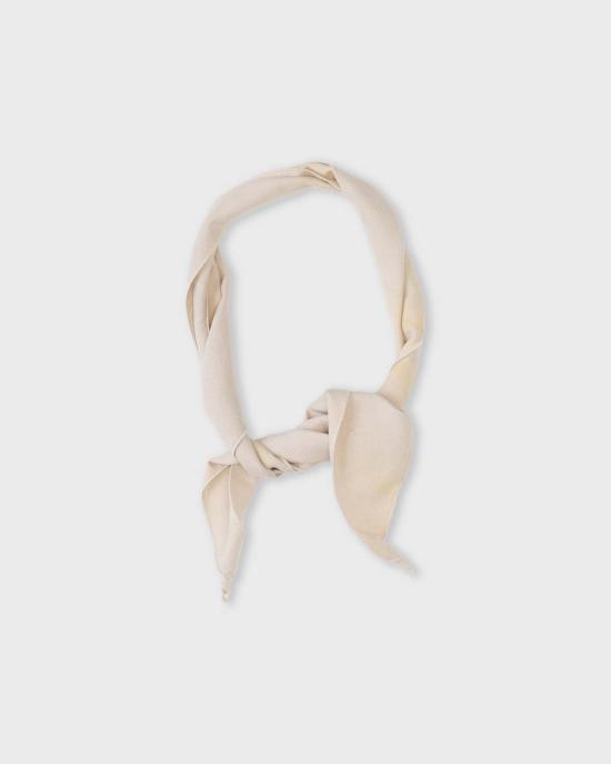  요코 사카모토 머플러/스카프 사카모토 요코 짧은 스카프 체스트넛 - YOKO SAKAMOTO