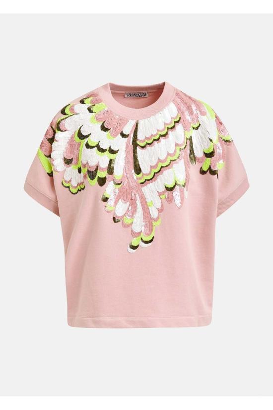  에센셜앤트워프 스웨터 Essentiel Antwerp Jolies 자수 스웨트셔츠