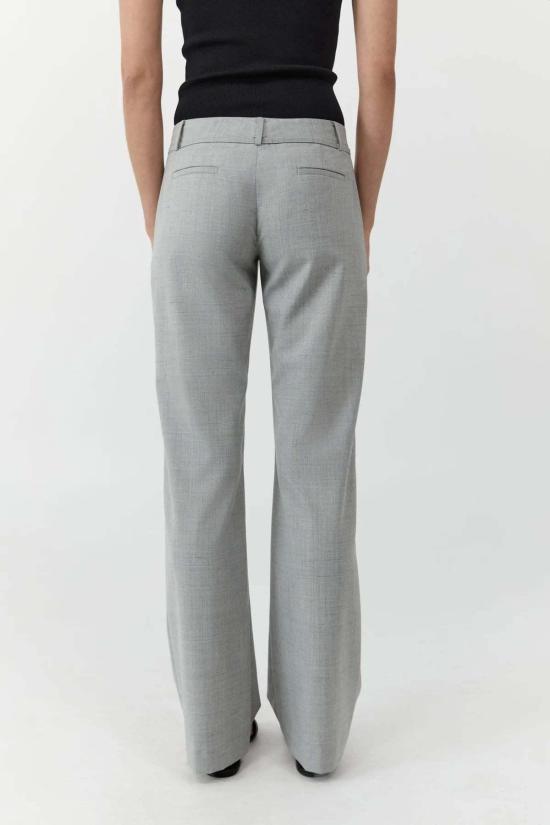  세인트아그니 트레이닝/조거 팬츠 세인트 아그니 90년대 벨트 미니멀 팬츠 콘크리트 - ST.AGNI