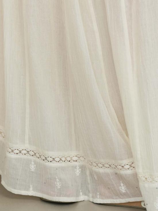  엠에이비이 롱 스커트 M.A.B.E 세리 맥시 스커트 에크루 - M.A.B.E