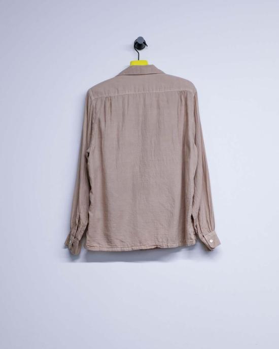  타이가 타카하시 긴팔 셔츠 다카하시 타이가 로트. 101 야쿠스기 코튼 오픈 칼라 - TAIGA TAKAHASHI