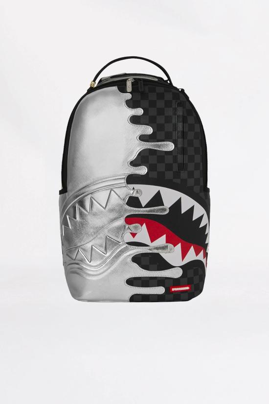 26SS 스프레이그라운드 백팩 910B8940NSZ WHITE BLACK Silver