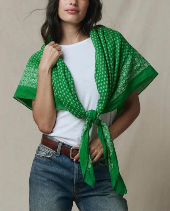  더 그레이트 머플러/스카프 위대한. 커다란 반다나 그린 - THE GREAT