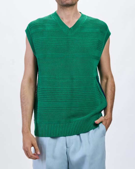 26SS 폴 스미스 니트 베스트 M1R 789Z V03028 VERDE - PAUL SMITH