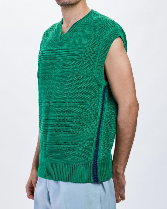 26SS 폴 스미스 니트 베스트 M1R 789Z V03028 VERDE - PAUL SMITH