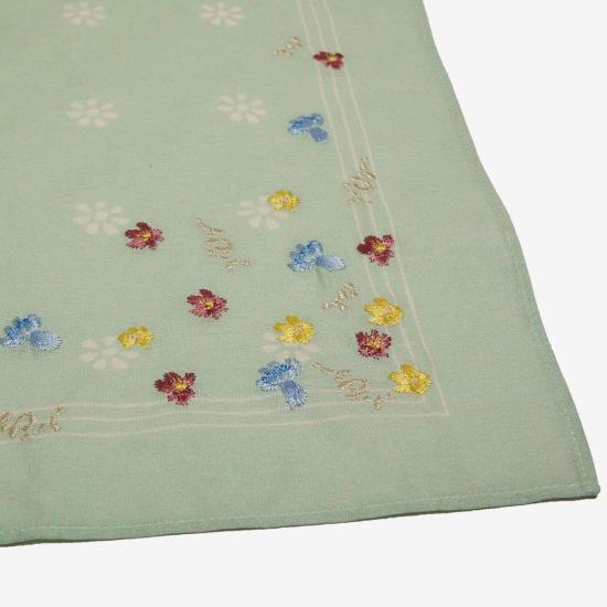  위스 머플러/스카프 와이어스 블룸 코튼 반다나 - WYETH