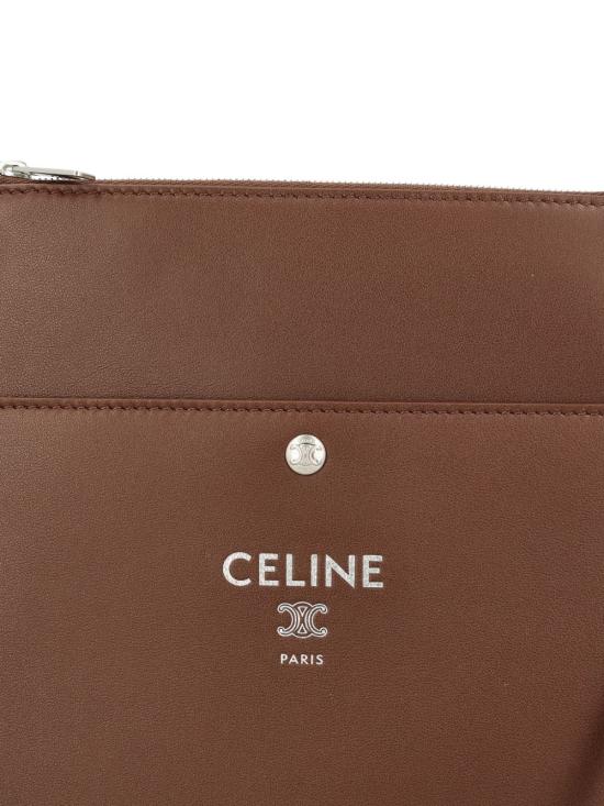 26SS 셀린느 테이크 어웨이 샤프 파우치 L103B2K05 19KE Brown - CELINE