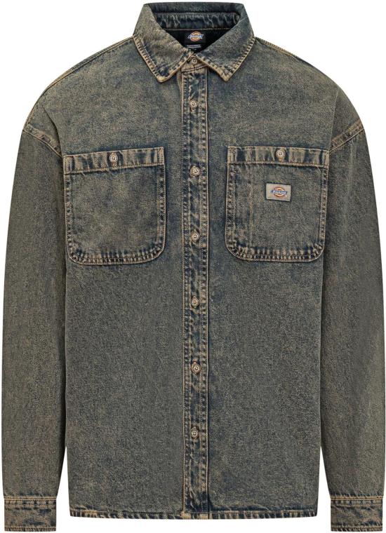 25SS 디키즈 데님 셔츠 DK0A4YF5K581K581 NAVY