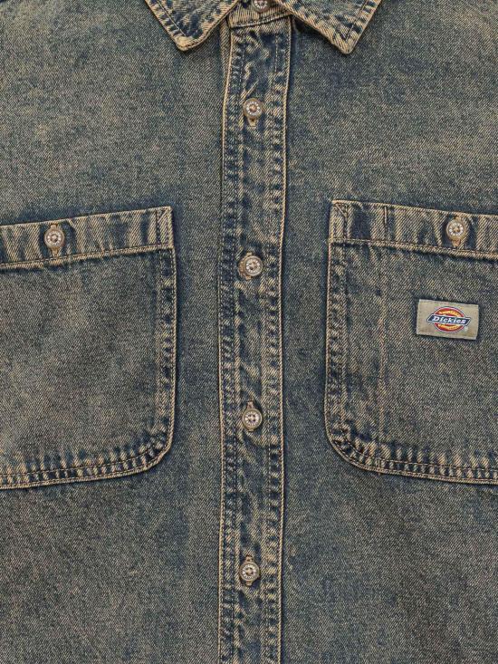 25SS 디키즈 데님 셔츠 DK0A4YF5K581K581 NAVY - DICKIES