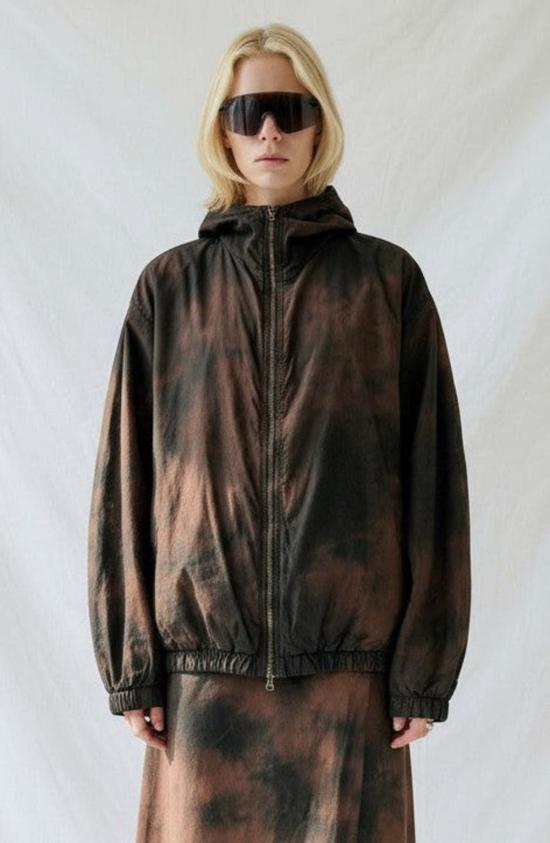  가브리엘라 콜 가먼츠 봄버 자켓 216번 포플린 후드 지퍼 재킷 - GABRIELA COLL GARMENTS