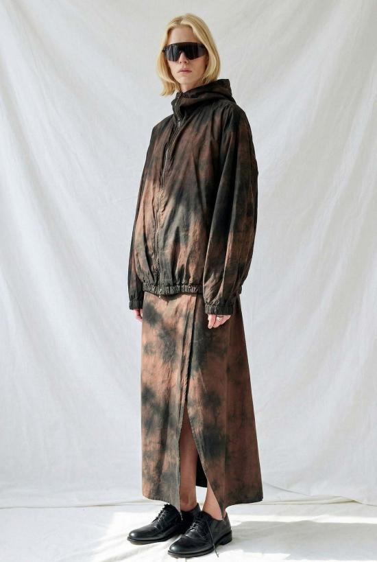  가브리엘라 콜 가먼츠 봄버 자켓 216번 포플린 후드 지퍼 재킷 - GABRIELA COLL GARMENTS