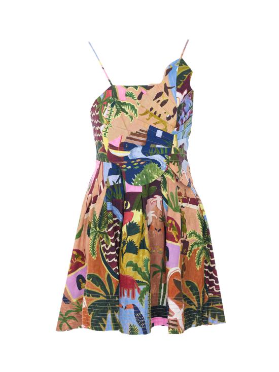 26SS 팜 리오 숏 원피스 358883 26098 Multicolor