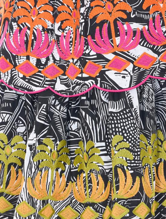 26SS 팜 리오 롱 스커트 357684 26081 Multicolor - FARM RIO