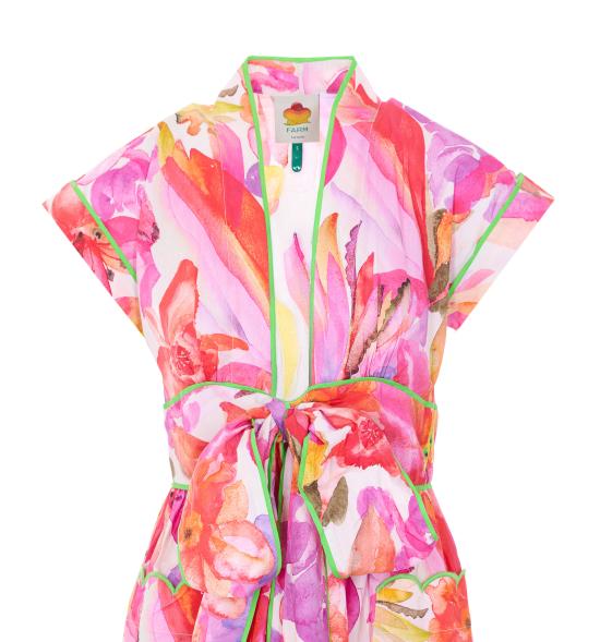 26SS 팜 리오 미디 원피스 358966 26007 Multicolor - FARM RIO