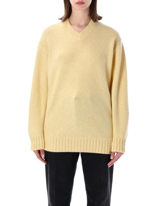 26SS 보테가베네타 스웨터 864457V6B70 9311 BUTTER YELLOW