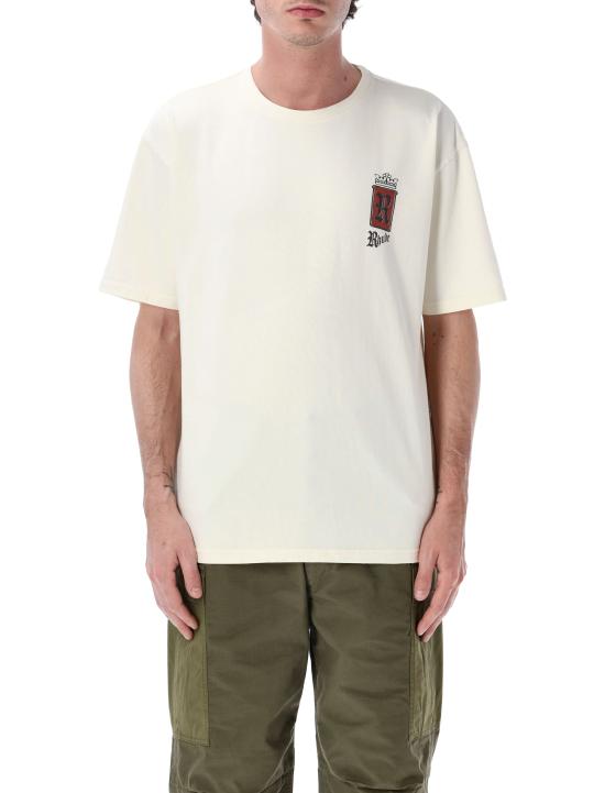 26SS 루드 반팔 티셔츠 RHSS26TT07012 3160 VINTAGE WHITE