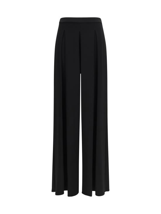 26SS 막스마라 스트레이트 팬츠 2611781029600 004 BLACK