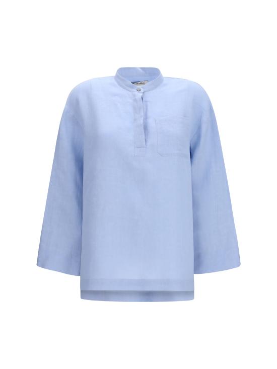 26SS 에스막스마라 셔츠 2619111013600 011 LIGHT BLUE