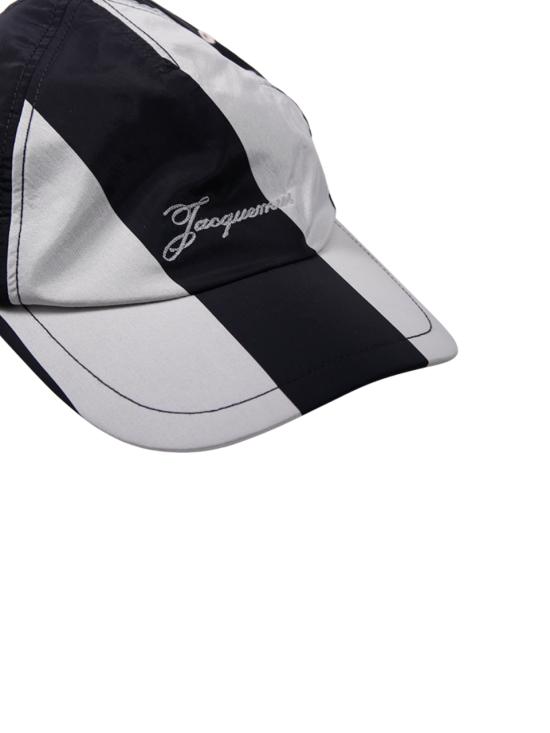 26SS 자크뮈스 볼캡 ACU00799AW00753 9DH PRINT STRIPES OFF WHITE - JACQUEMUS