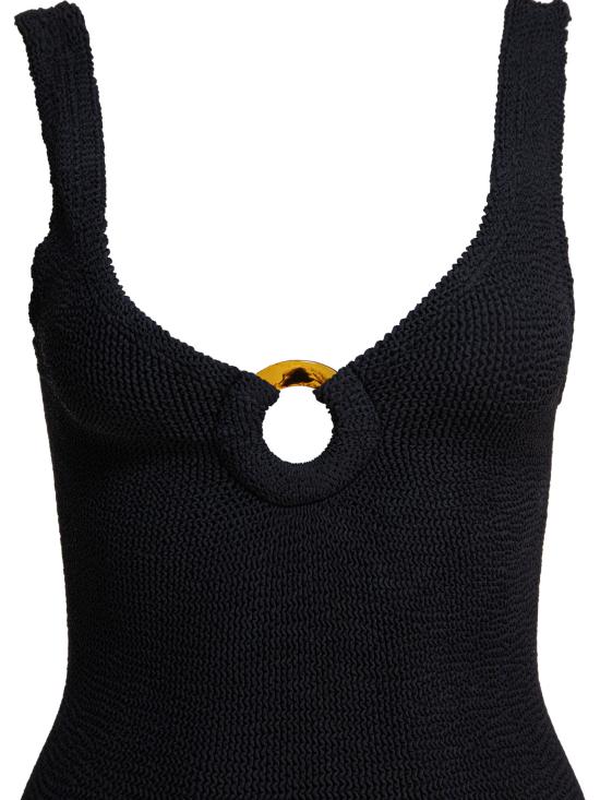 26SS 훈자 지 원피스 수영복 CELINE SWIMCRINKLEBLACK - HUNZA G