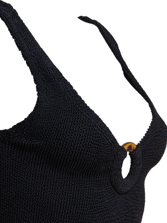 26SS 훈자 지 원피스 수영복 CELINE SWIMCRINKLEBLACK - HUNZA G