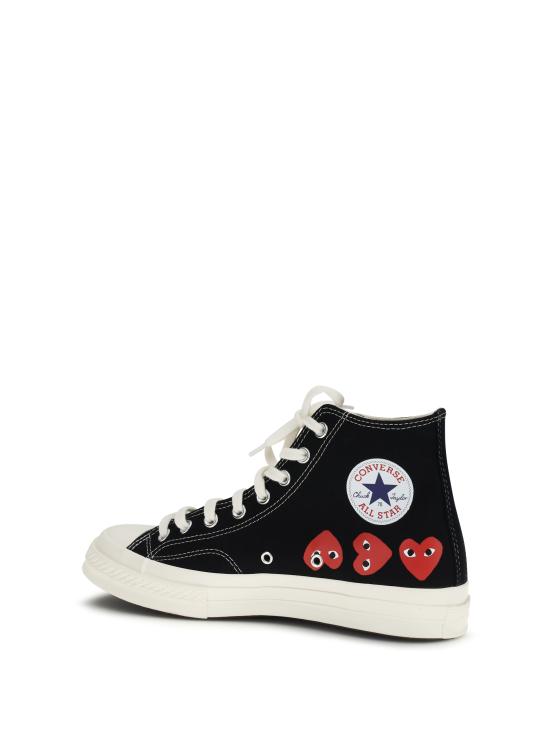 26SS 꼼데가르송 플레이 X 컨버스 스니커즈 AZK127001 1 BLACK - COMME DES GARCONS PLAY CONVERSE