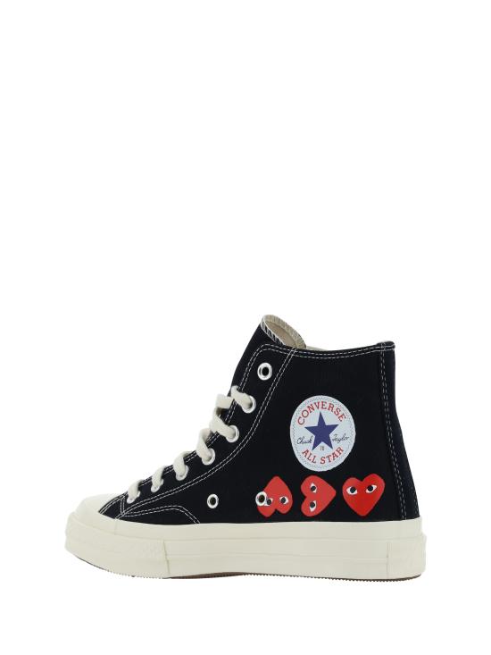 26SS 꼼데가르송 플레이 X 컨버스 스니커즈 AZK127001 1 BLACK - COMME DES GARCONS PLAY CONVERSE