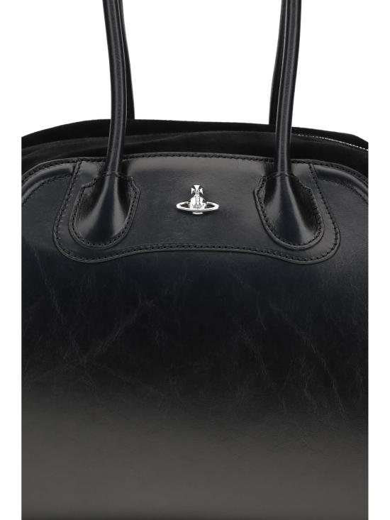 26SS 비비안웨스트우드 토트백 4701000FWC006J N401 BLACK - VIVIENNE WESTWOOD