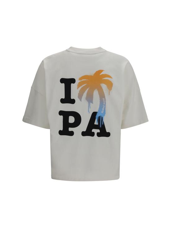 26SS 팜앤젤스 반팔 티셔츠 PMAA10BS26JER003 0310 WHITE - PALM ANGELS