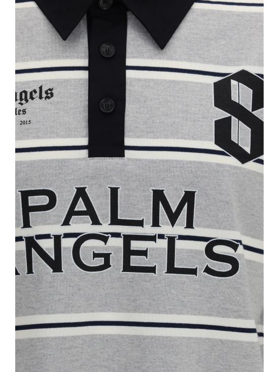 26SS 팜앤젤스 폴로 티셔츠 PMGB02CS26FAB001 0810 GREY - PALM ANGELS