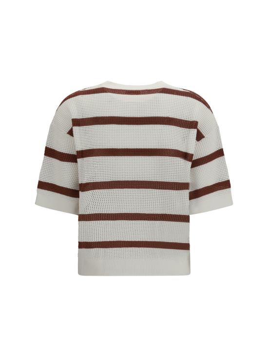 26SS 브루넬로 쿠치넬리 스웨터 M19225710 CDT72 BROWN - BRUNELLO CUCINELLI