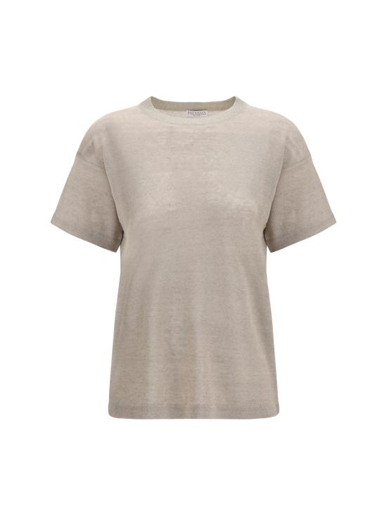 26SS 브루넬로 쿠치넬리 반팔 티셔츠 M1T272400 C824 BEIGE