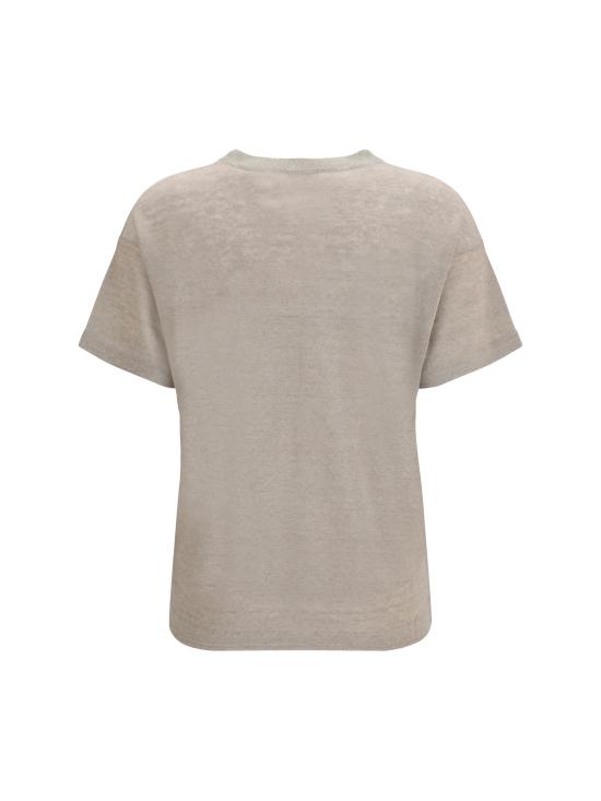 26SS 브루넬로 쿠치넬리 반팔 티셔츠 M1T272400 C824 BEIGE - BRUNELLO CUCINELLI