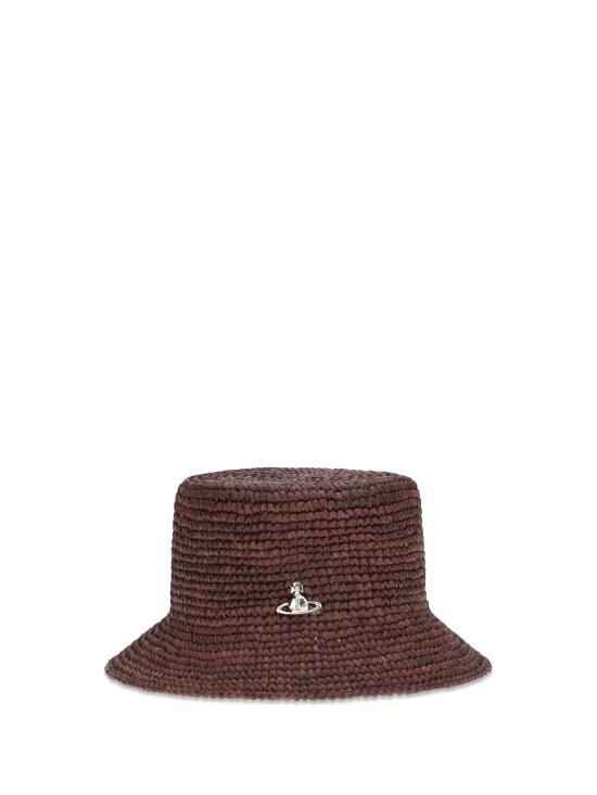 26SS 비비안웨스트우드 버킷햇 81020009K005N D411 BROWN