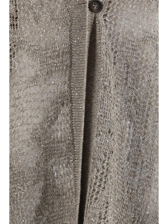 26SS 브루넬로 쿠치넬리 가디건 MDT771016 C9089 BEIGE - BRUNELLO CUCINELLI