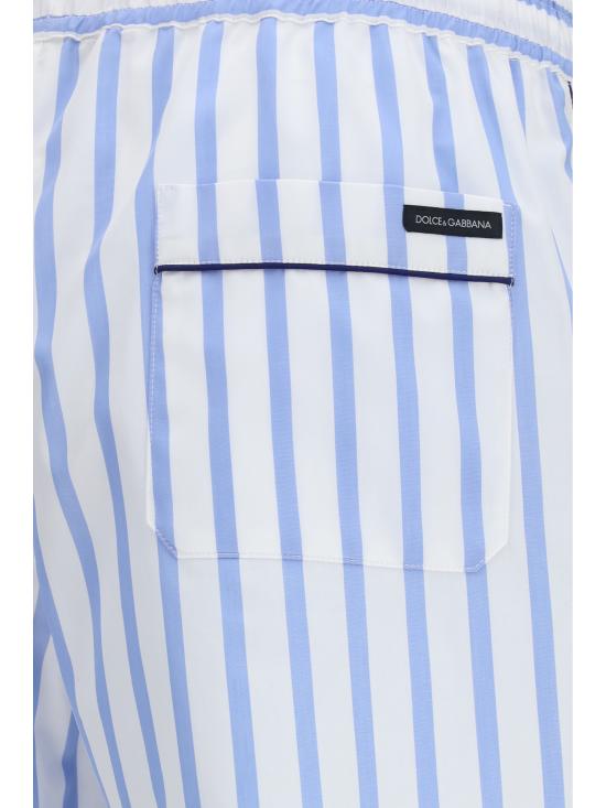 26SS 돌체앤가바나 숏팬츠 GP1N7TFR52W S8051 LIGHT BLUE - DOLCE & GABBANA