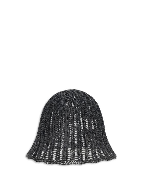 26SS 브루넬로 쿠치넬리 모자 MCAP9A033 C101 BLACK