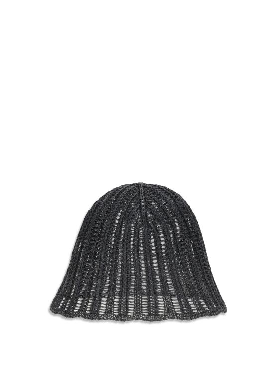 26SS 브루넬로 쿠치넬리 모자 MCAP9A033 C101 BLACK - BRUNELLO CUCINELLI