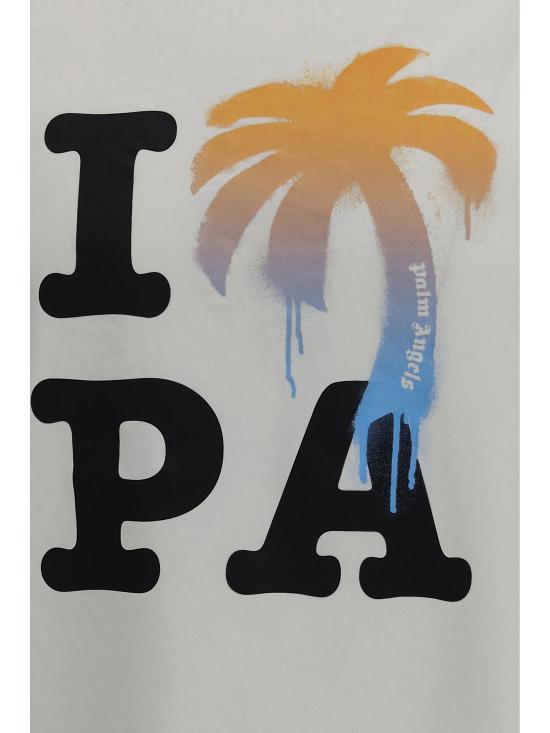 26SS 팜앤젤스 반팔 티셔츠 PMAA109S26JER007 0310 WHITE - PALM ANGELS