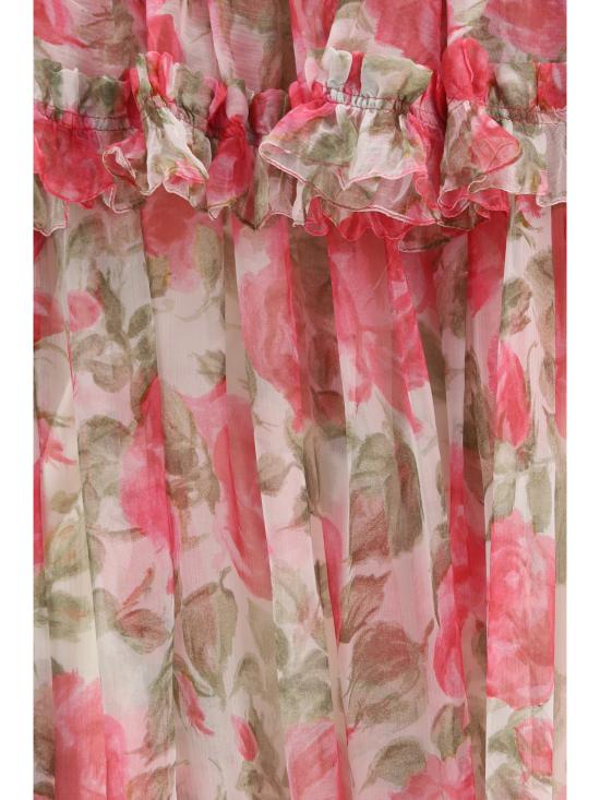 26SS 끌로에 롱 원피스 CH26UR124278 91Y MULTICOLOUR - CHLOE