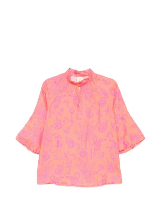 26SS NIMO 블라우스 FLAXCOLOMBIA Orange
