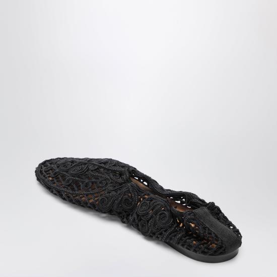 26SS 오디시 플랫 슈즈 OD46039A23035 Black - ODISSI