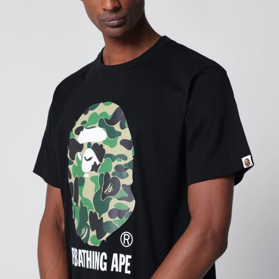 26SS 베이프 반팔 티셔츠 001TEM301015MCO Black - BAPE
