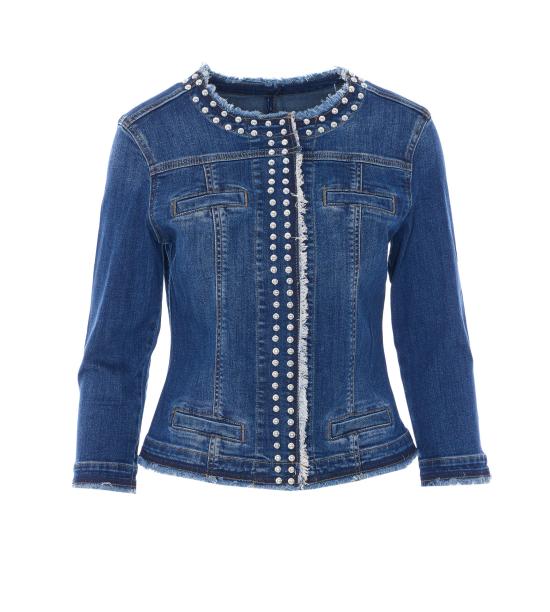 26SS 리우조 데님 자켓 UA6033D4128 78409 Blue