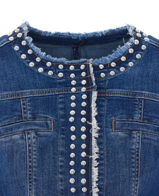 26SS 리우조 데님 자켓 UA6033D4128 78409 Blue - LIU JO