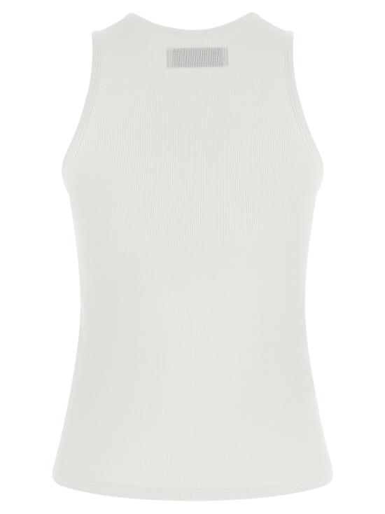 26SS 비비안웨스트우드 민소매 티셔츠 3G01003ZJ009CA401 White - VIVIENNE WESTWOOD