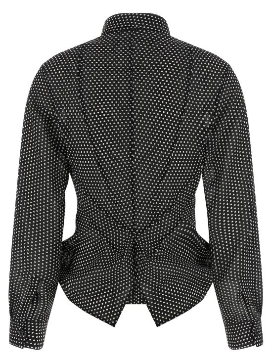 26SS 와타나베 준야 블라우스 JQB0011 White Black - JUNYA WATANABE