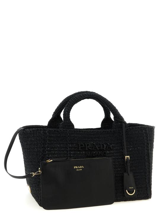 26SS 프라다 토트백 1BG635VOUO2M2TF0002 Black - PRADA