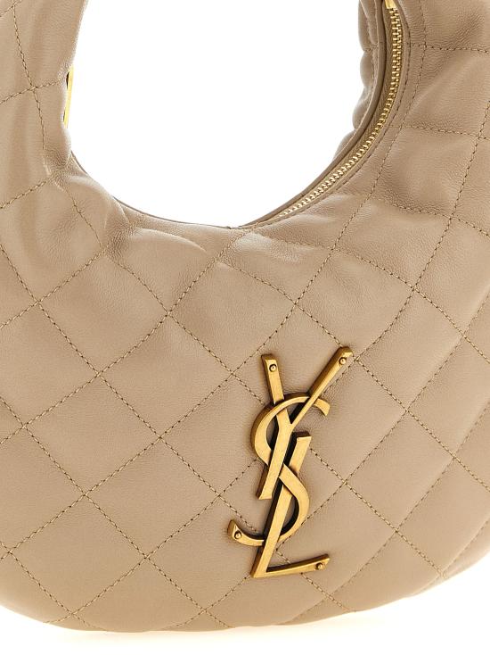26SS 생로랑 이카리노 퀼티드 나파 토트백 851689AAANG2721 Beige - SAINT LAURENT