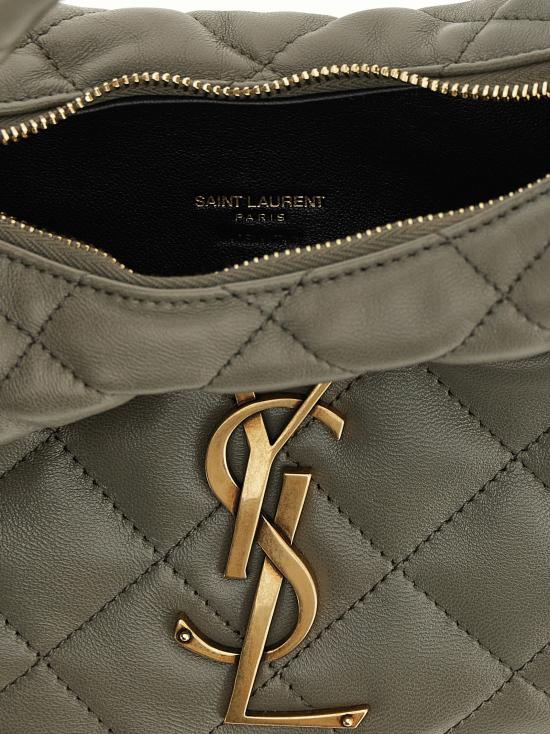26SS 생로랑 이카리노 퀼티드 나파 토트백 851689AAANG3775 Gray - SAINT LAURENT